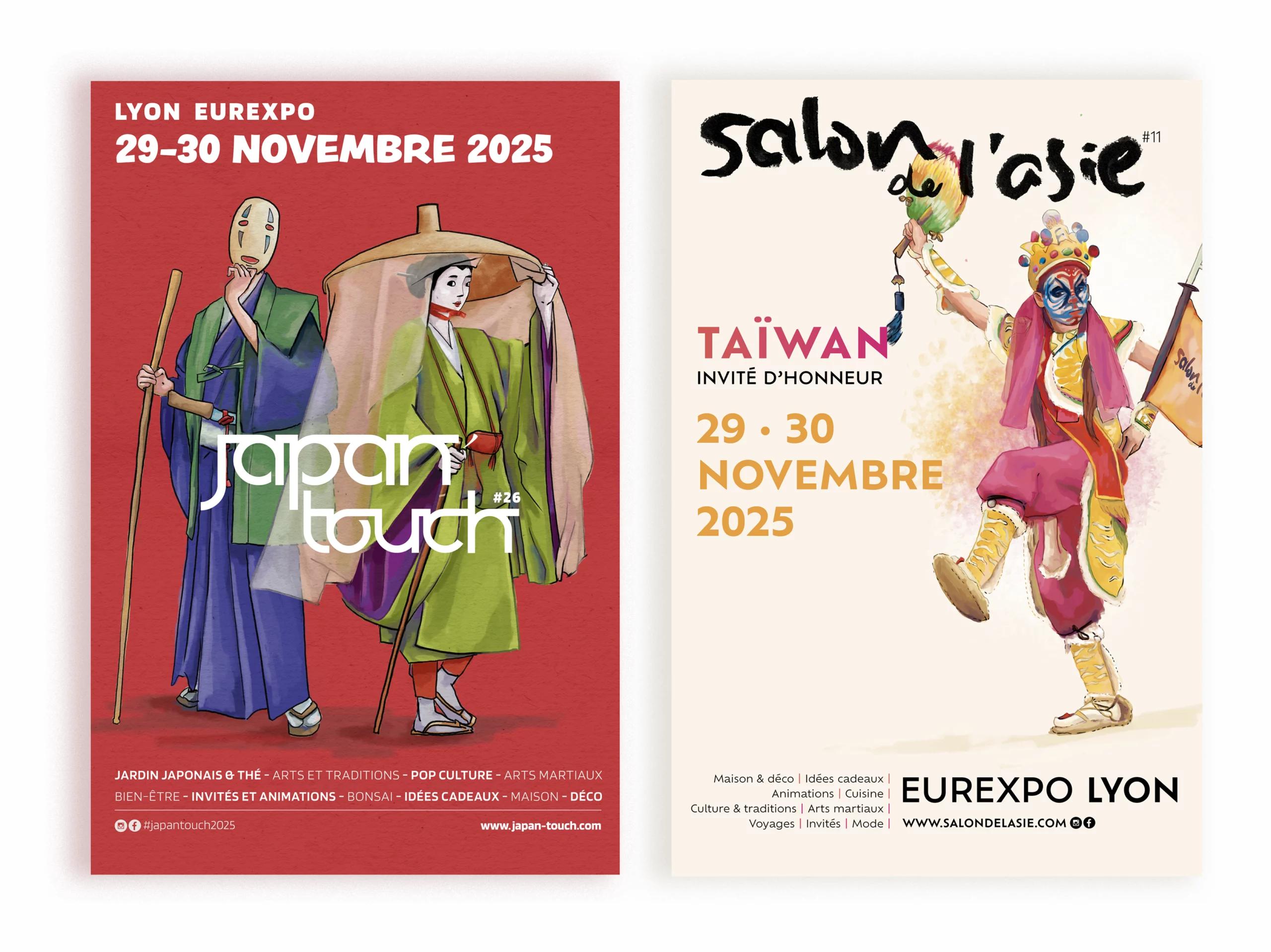 création graphique 2025 japan touch Lyon