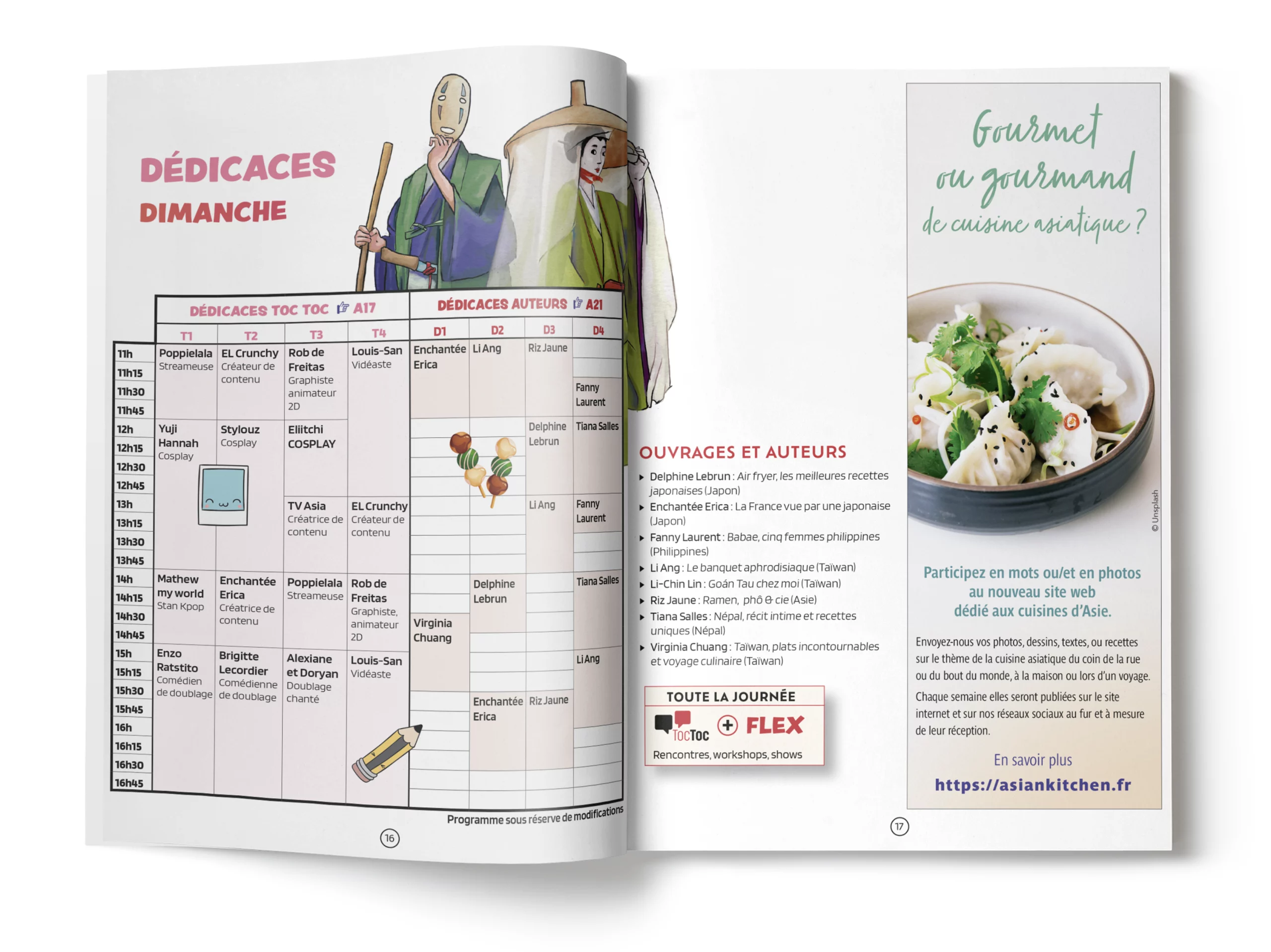 brochure programme 2025 - 20 pages japan touch salon de l'asie