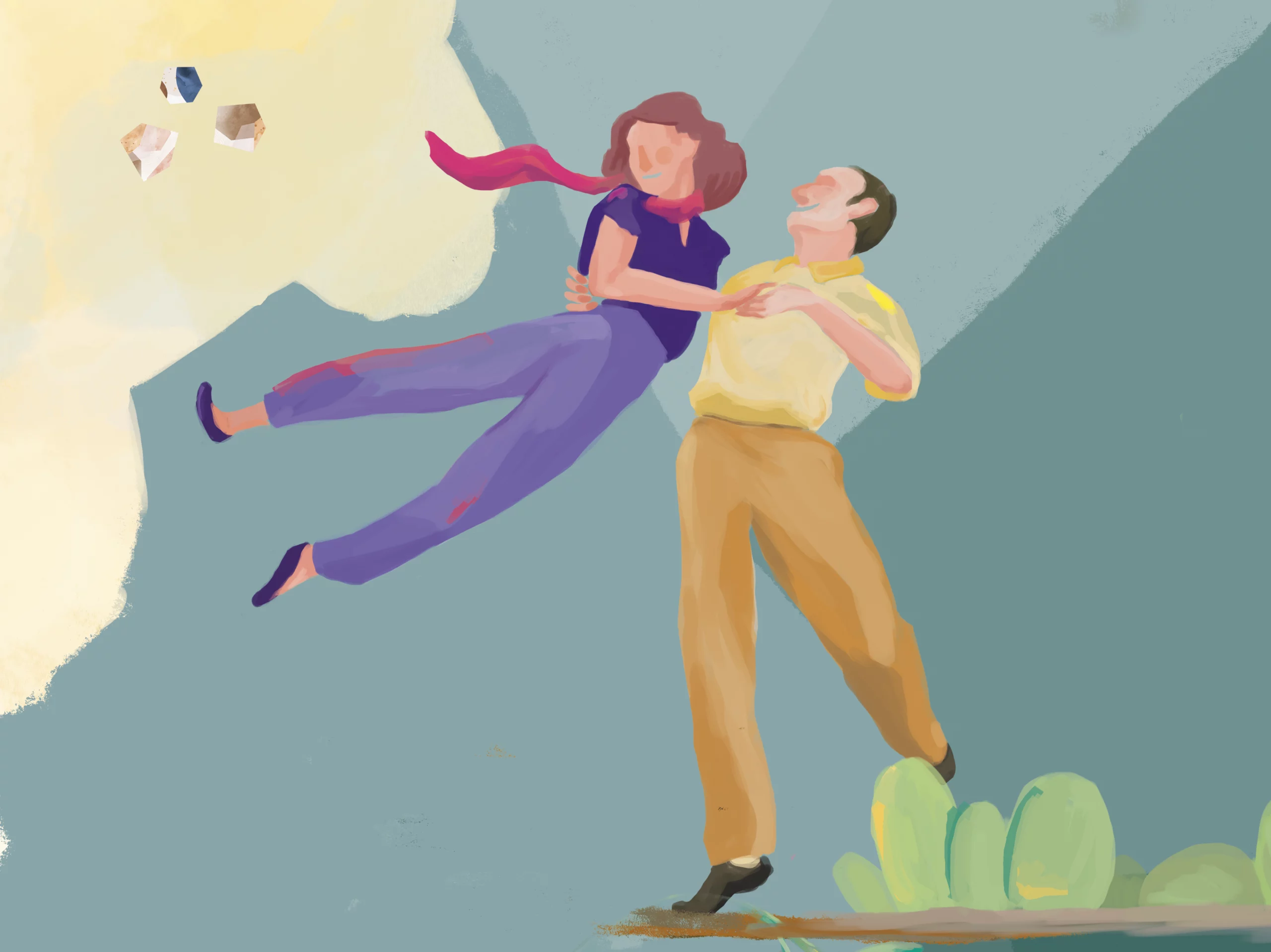 geoparc-geo-festival-detail-affiche Affiches Géoparc du Beaujolais : création graphique et illustration