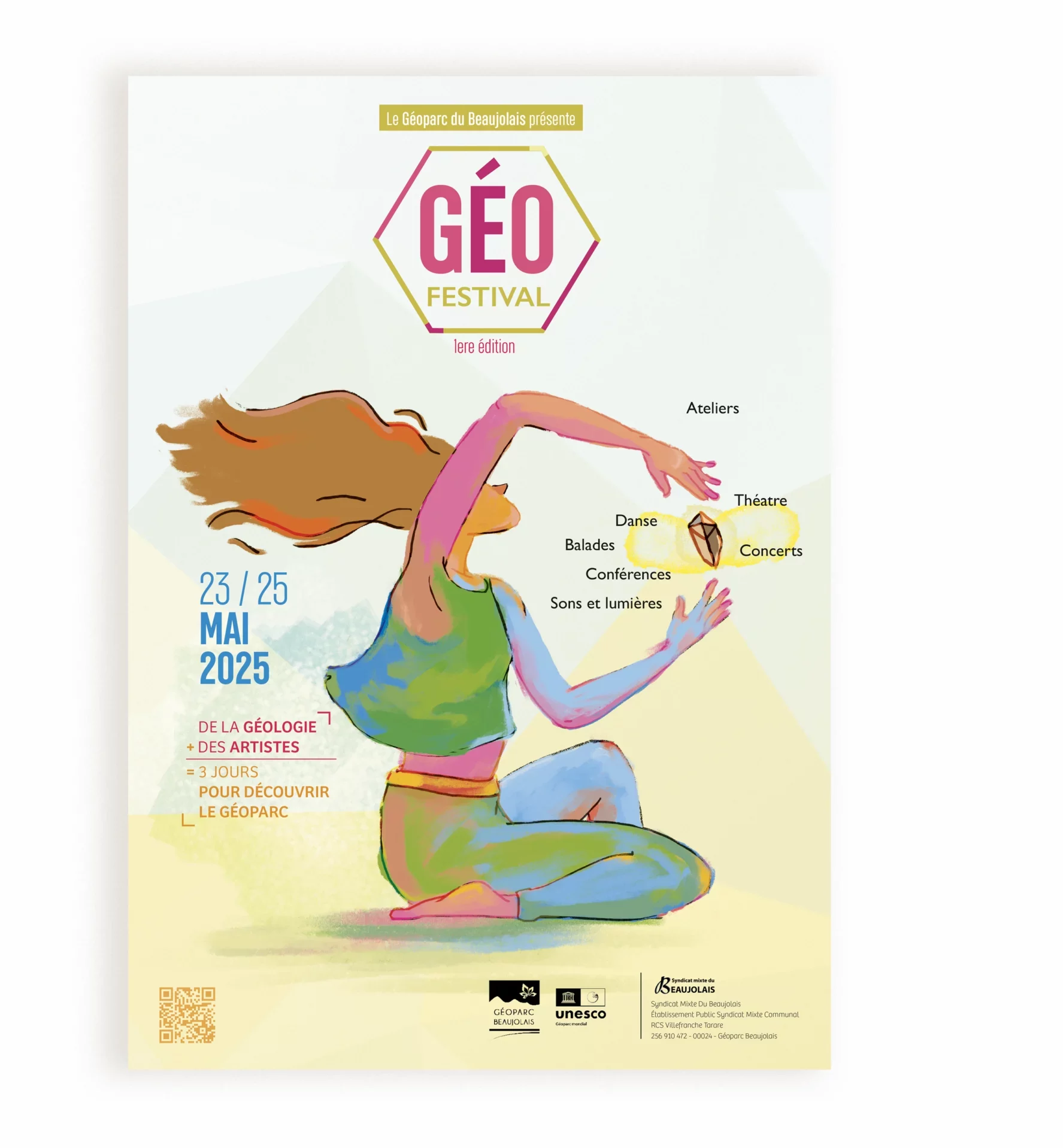 geoparc-geo-festival-recherche-affiche Affiches Géoparc du Beaujolais : proposition graphique