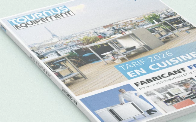 Catalogues Tournus Équipement : mise en page et suivi de fabrication
