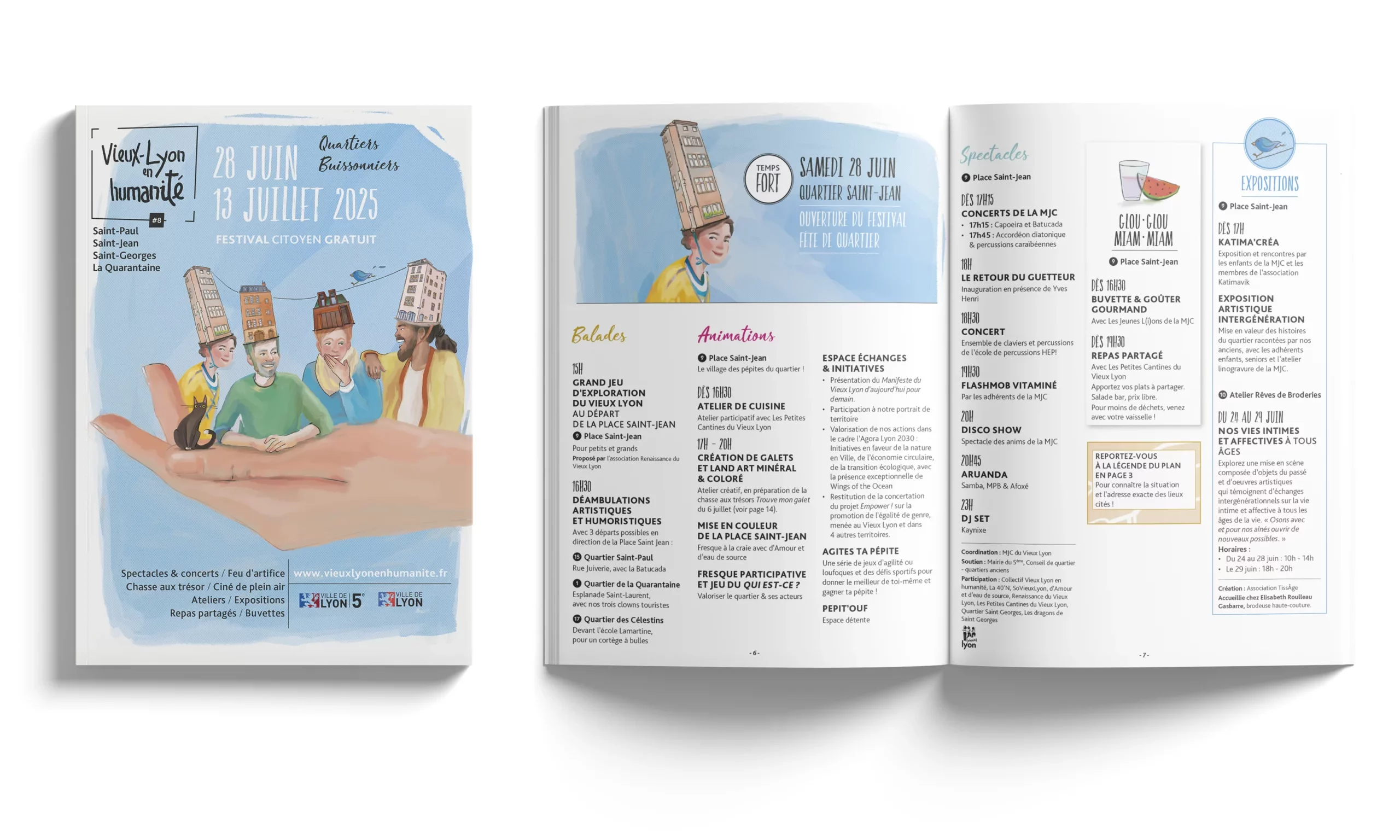 Festival Vieux Lyon en Humanité : programme