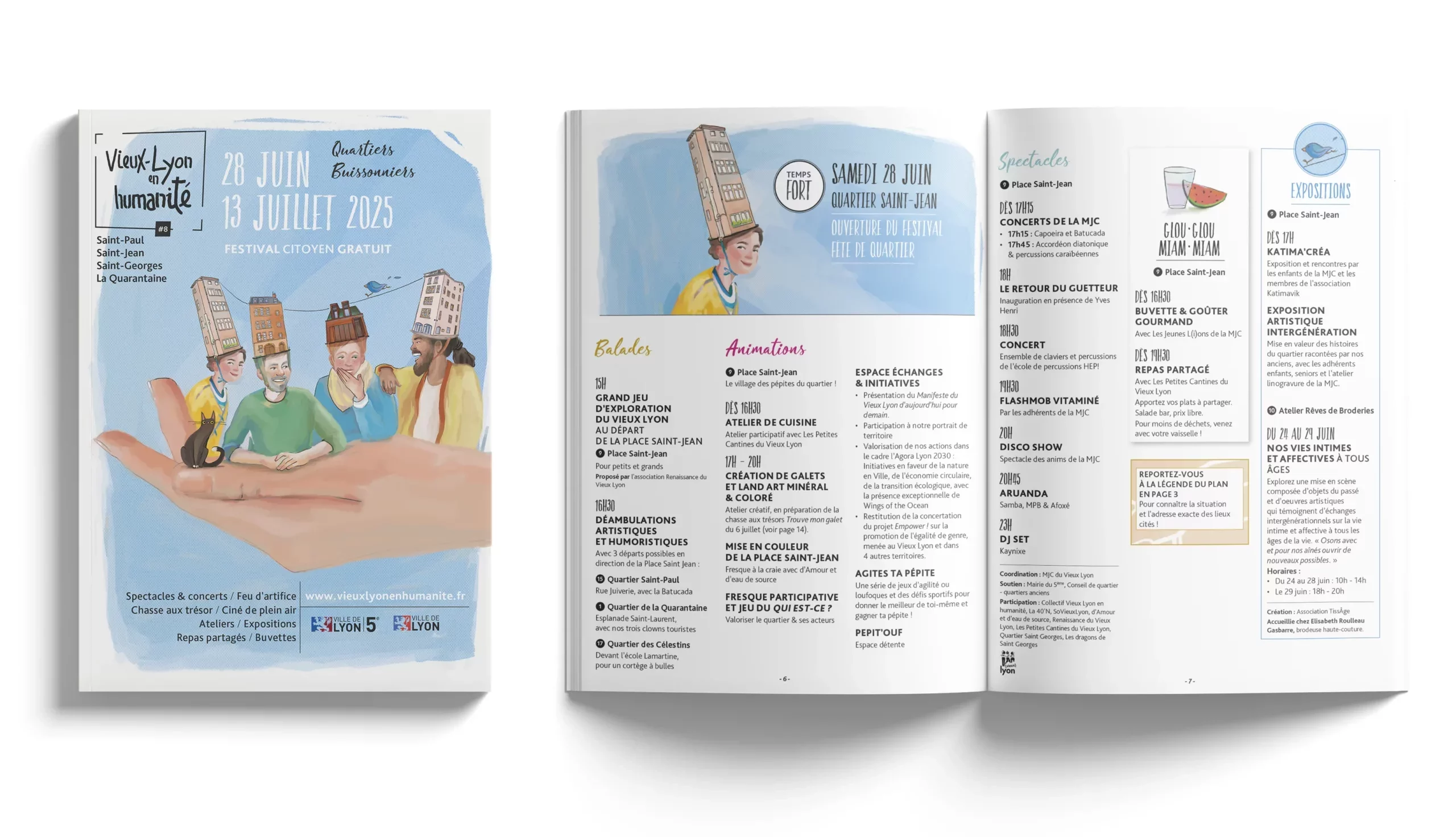 Festival Vieux Lyon en Humanité : programme